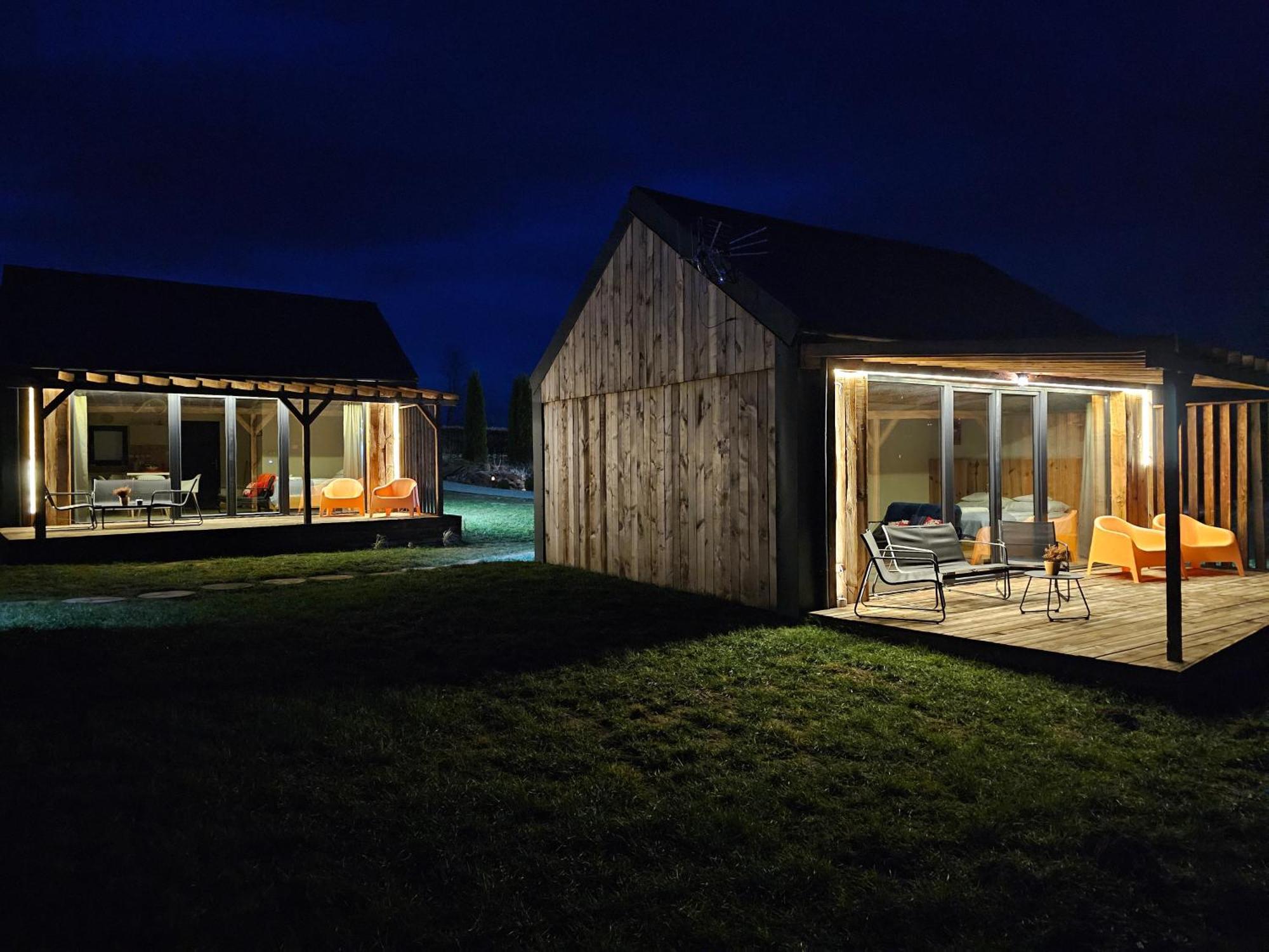 Chata W Bieszczadzie Apartamenty I Domki Z Sauna Bieszczady Polańczyk Exterior foto